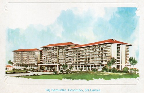 Vintage original postcard - postcard,, taj