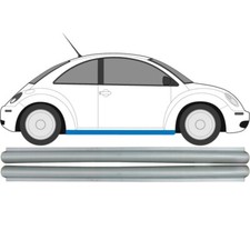 VOLKSWAGEN NEW BEETLE 1998-2005 SILL REPAIR PANEL ROCKER PANEL / SET OF 2 / PAIR