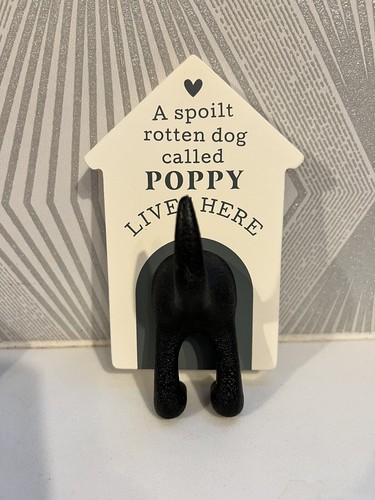 Personalised dog lead hanger - personalised,