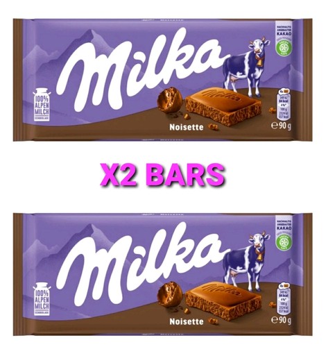 Milka noisette chocolate bar - milka,
