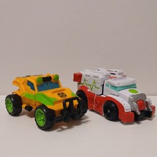 Transformers Rescue Bots Academy Autobot Ratchet And Bumblebee Hasbro 