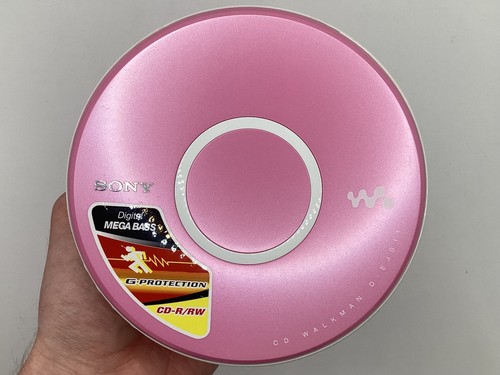 Pink sony walkman - pink, cd