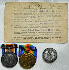 WW1 KRRC KINGS ROYAL RIFLE