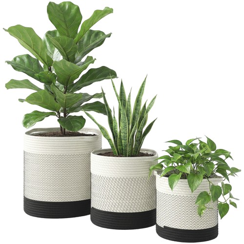 Outsunny plant pots handwoven - plant,