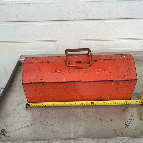 Vintage kennedy metal red - kennedy,
