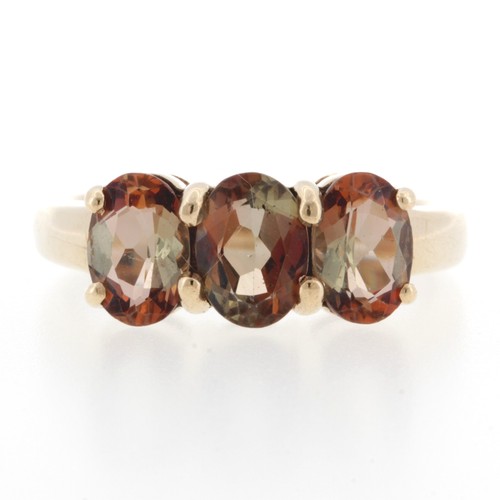 9carat yellow gold andalusite - 9carat,