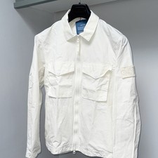 STONE ISLAND Ghost Ventile Badge Overshirt/Jacket Small ptp19.5” RRP £605