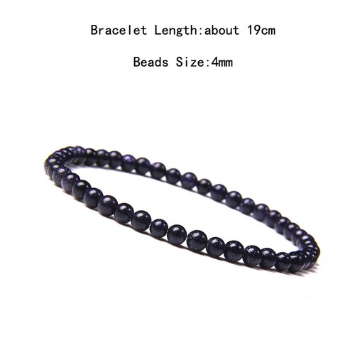 4mm natural stone beaded - natural,