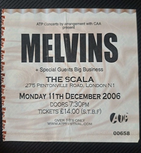 Melvins concert gig - concert,