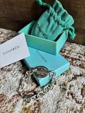 Tiffany & Co Oval Tag Bracelet