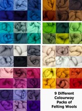 Merino felting wool needle - wool.,
