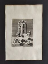 La Dea Vesta, Lucerne Sepulchrali Bellori, P. S. Bartoli, Print 1704