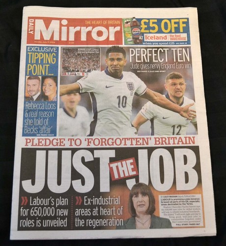 Daily mirror newspaper - uk,