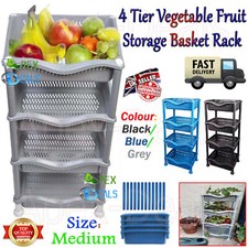 4 Tier Vegetable Fruit Storage