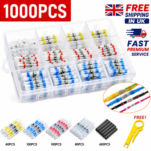 1000pcs waterproof solder - 1000pcs,