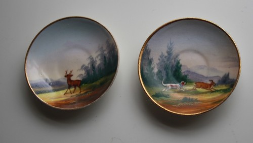 Two tassers with stag and