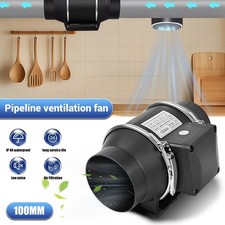 4" Inline Duct Fan Ventilation