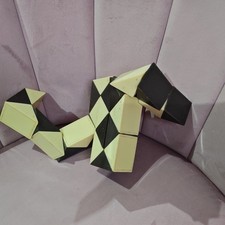 RUBIX SNAKE ,    BROWN & BEIGE. Preowned Good condition 