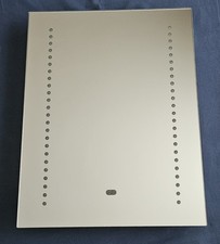 LED Bathroom Mirror With Safety Switch, Shaver Sockets, Demister