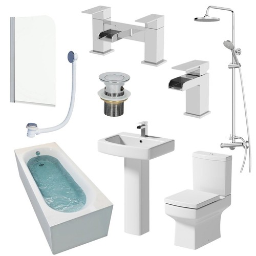 Complete bathroom suite 1500mm - suite,