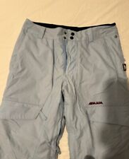 Armada Mens Ski Pants in Pale Blue Size S