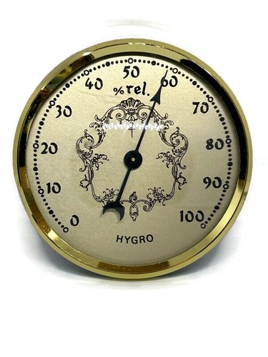 Hygrometer clock insert - hygrometer,