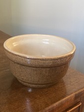 VINTAGE c.1970s brown glazed