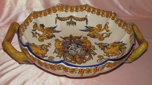 Antique melon dish - melon,