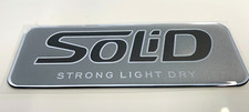 Elddis Solid Resin Badge for