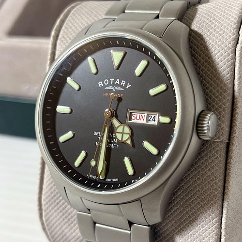 Rotary heritage 42mm men - rotary,