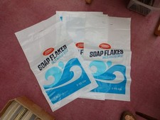 Bundle 10 BOOTS SOAP FLAKES unused empty bags Advertising