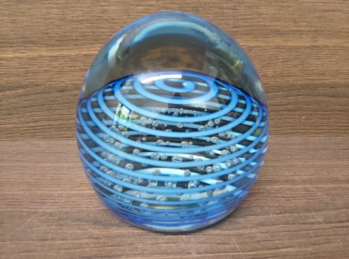 Caithness blue swirl - blue, glass