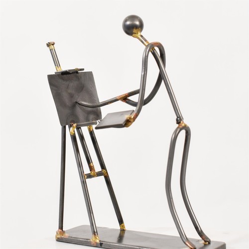 The artist scrap metal art - artist,