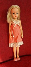 Pedigree Active 80's Sindy wearing 1987 Sleep Tight Pink Nightdress & pink shoes