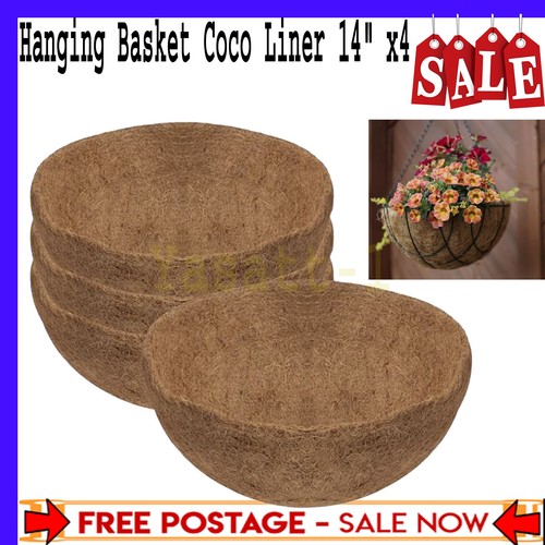 Natural coco hanging basket - 4,