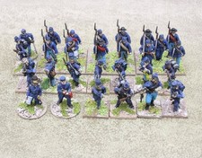 28mm ACW UNION INFANTRY x28 Well Painted 33761
