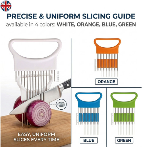 Stainless steel onion slicer - onion,