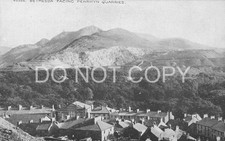 Bethesda Wales Postcard Penrhyn Slate Quarry Postcard (946-C)