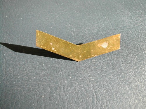 British army brass lance - army,