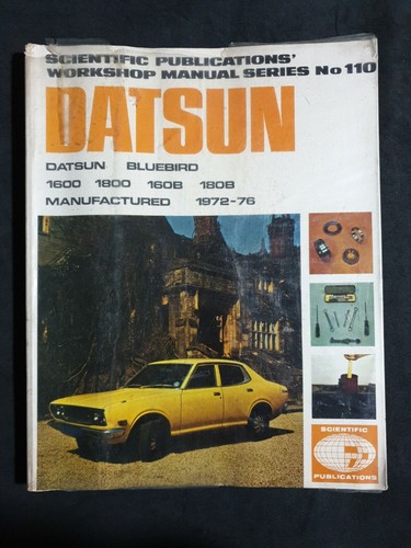 Datsun 180b 160b workshop - 160b,