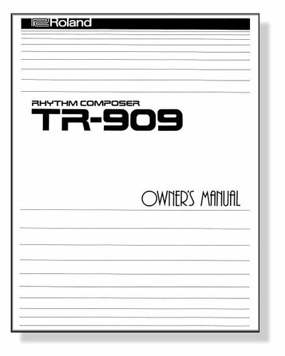 Roland 909 rhythm composer - rhythm,