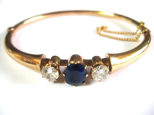 Antique bracelet rose - antique, gold