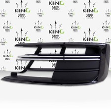 AUDI A8 D5 4N 17-ON GRILL FRONT BUMPER LEFT SIDE BLACK GRILLE N/S 4N0807679 C