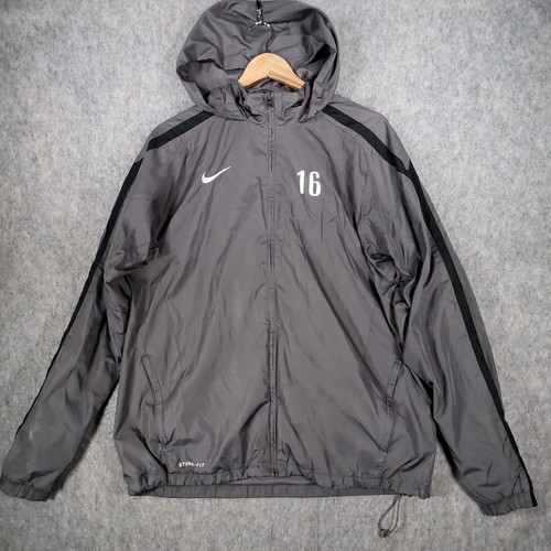 Nike jacket mens large grey - nike,