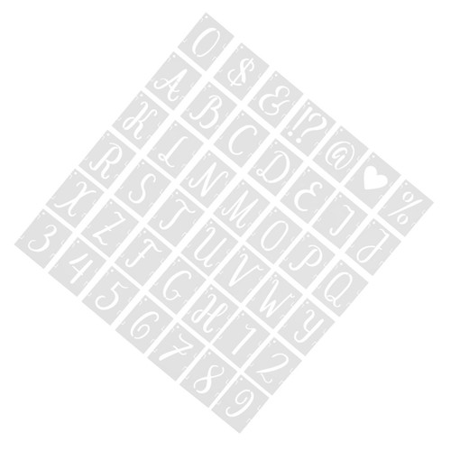 Pcs spray paint stencil - ,