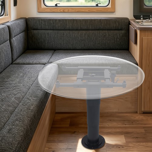 Adjustable metal table - metal, leg