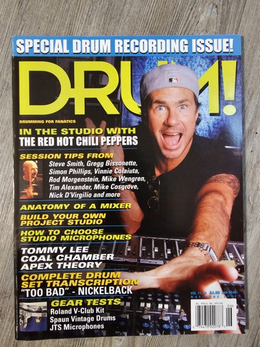 Drum magazine chad smith - drum!,