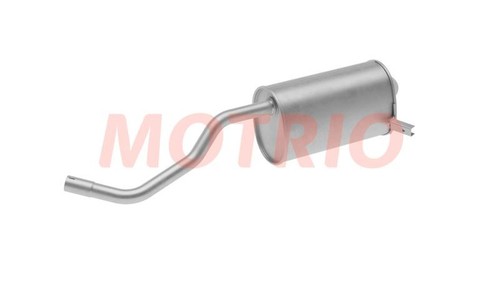 Rear muffler exhaust system - rear,