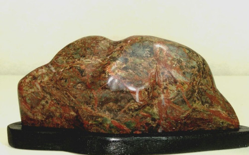 Japanese suiseki viewing stone - suiseki,