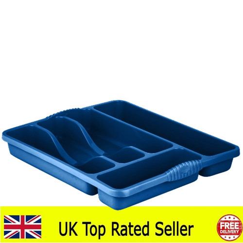 Plastic kitchen cutlery tray - plastic,